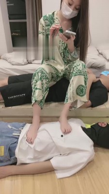 【舞池大人】人体家具集编 俏皮相依威严感-套路玩物社