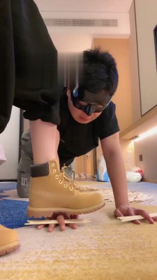 【沅芷大人】短靴似筷子压指惩罚 绅士鞋脚踝拖鞋-套路玩物社