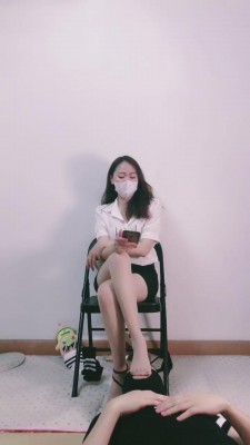【丝绮】高立视界恋慕友人 脚踝清新装扮小姐姐-套路玩物社